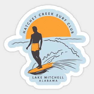 Hatchet Creek Surf Club • Lake Mitchell Sticker